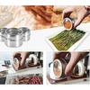 Bekith 20 Pack Magnetic Spice Tins Storage Spice Containers, Clear Top Lid with Sift or Pour, Magnetic on Refrigerator and Grill, 240 PVC Spice Label