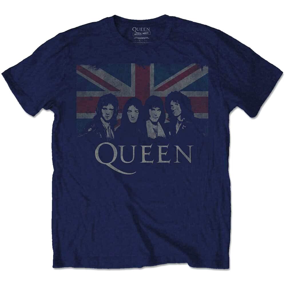 Queen T-Shirt Union Jack Retro