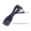 Guitar Instrument Cable Straight To Right-Angled Gold Plated 6.35mm Guitar Cord 3 Meter for Guitar Keyboards Mixers