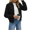 Women's Zip-Up Cardigan Jacket for Daily Casual Wear