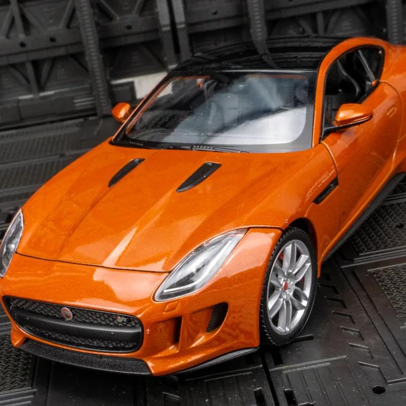 1:24 scale Jaguar F-type coupe alloy car model two-door coupe metal ornaments adult collectibles gifts for friends children toy