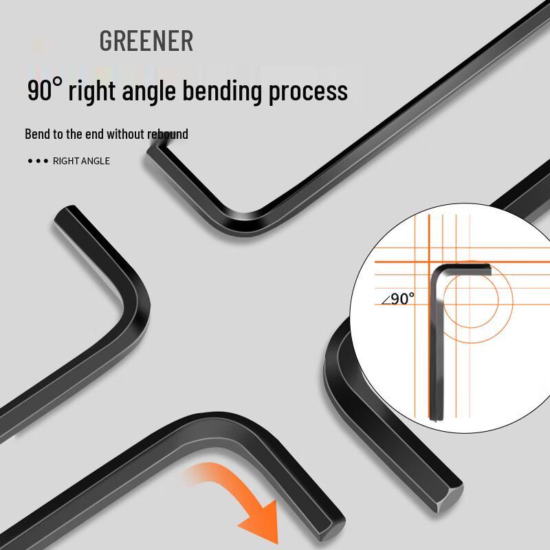 Green Forest Universal Hex Key Set