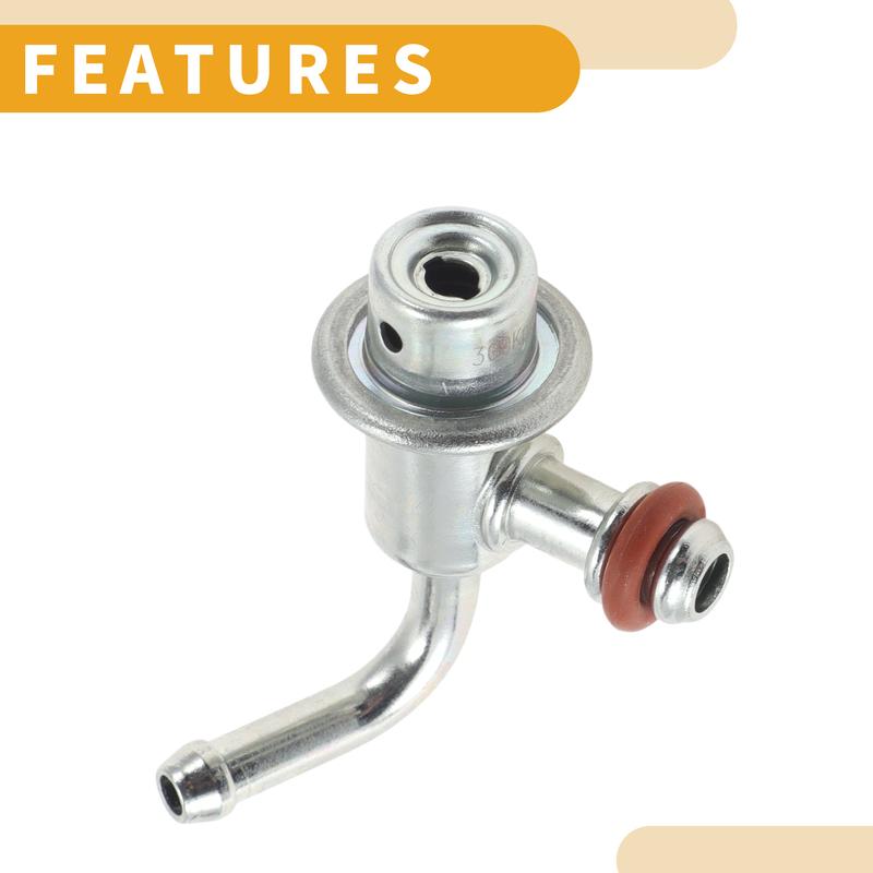 UXCELL Fuel Pressure Regulator for Honda Civic 2003-2004 No.16015S5A930 Metal 20-70 Psi