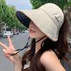 Summer Sun Protection Hat With Large Brim And Breathable Fabric For Women Outdoors