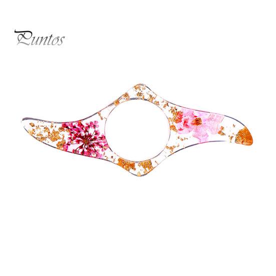 1Pc/2Pcs Book Page Holder Dried Flower Resin Thumb Ring Page Holder Flower Bookmark Reading Accessories for Book Lovers Readers