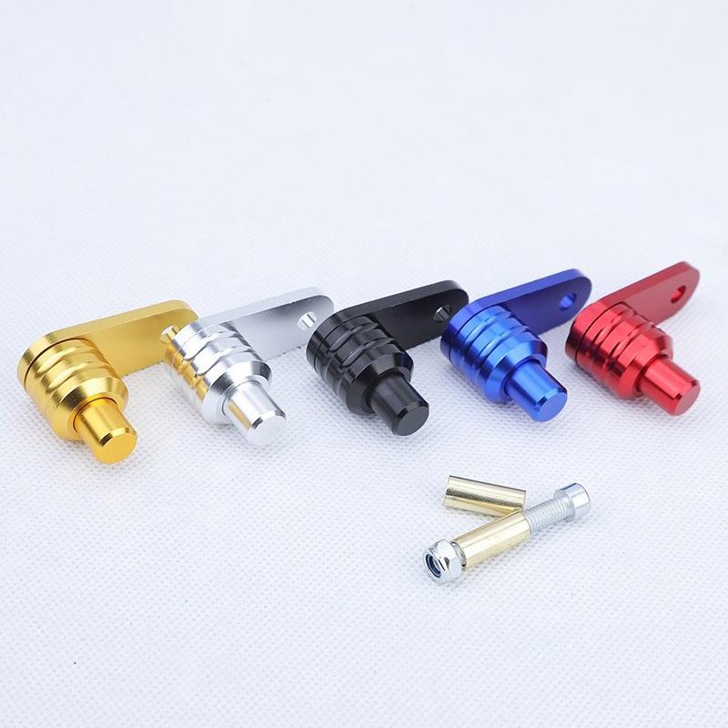 1Pc Electric Vehicle Universal Parking Switch Brake Lock Lever Lock Prevent Falls Motorcycle Modification Cow Horn Lock Buckle