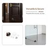 Silicone Magnetic Door Stopper 1 Set No Drill Anti Collision Buffer for Home Office Door Protection Child Safe