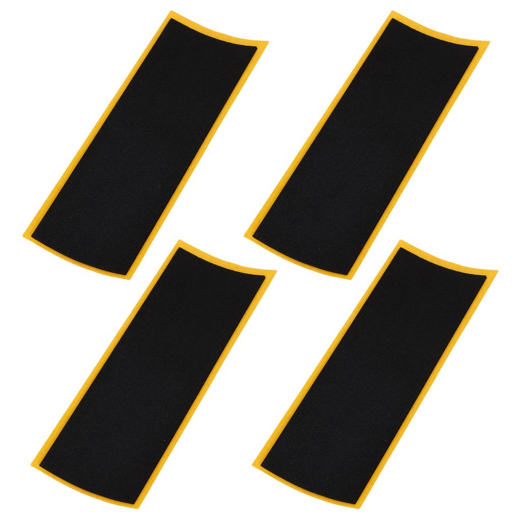50 BUC Benzi Aderente pentru Fingerboard Negru Antiderapant Adeziv Puternic Spumă PU Griptape pentru Skateboard de Degete