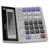Solar Powered Calculator LCD Screen Basic Office Standard Function Calculator 12 Digit