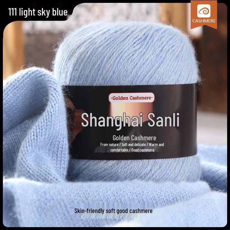 Shanghai Sanli Kaschmirgarn: Wolle für Handstricken, Pullover, Mützen, Schals und Babyartikel
