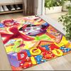 Digital Circus Carpet Rug Soft Washable Antislip Home Living Room Sofa Mats Personalized Christmas Rug