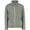 CMP Boys Melange Knit-Tech Fleece Jacket Without Hood