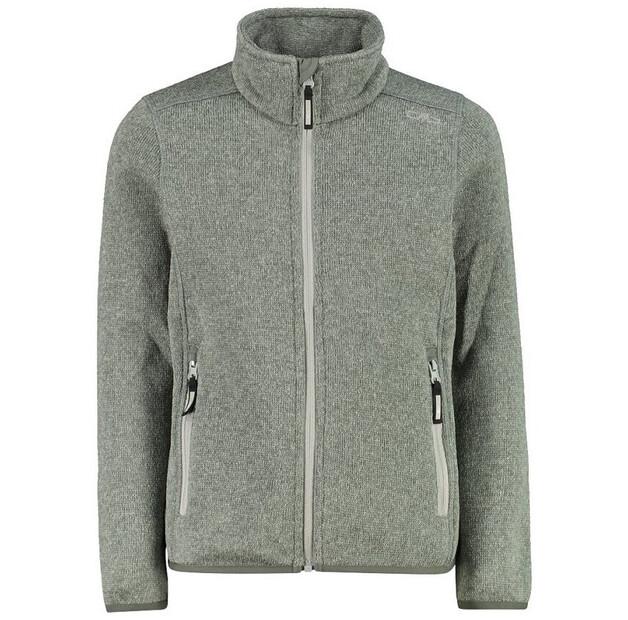 Флисовая куртка CMP Boys Melange Knit-Tech Fleece without Hood EU 116