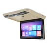 19in Car Overhead Player High Definition Touch Screen Flip Down Roof Mounted Monitor Multifunction for Android 9.0 Beige