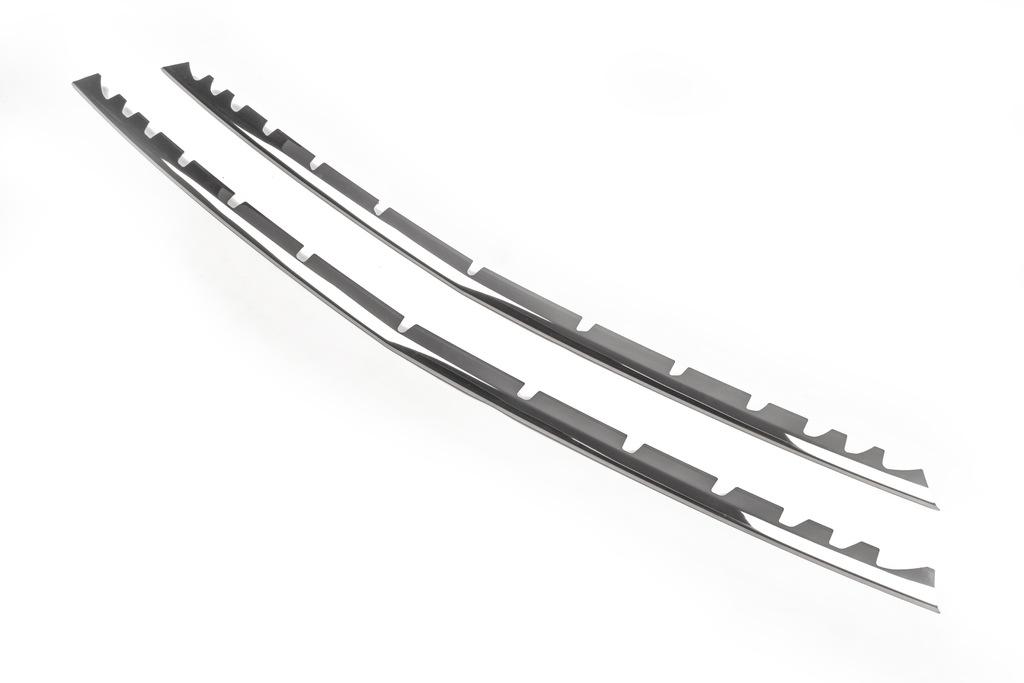 Stoßstangengrill (2 Stück, Edelstahl) Vito-Fracht (Chrom) Für Mercedes Vito/V-klasse W447 2014-