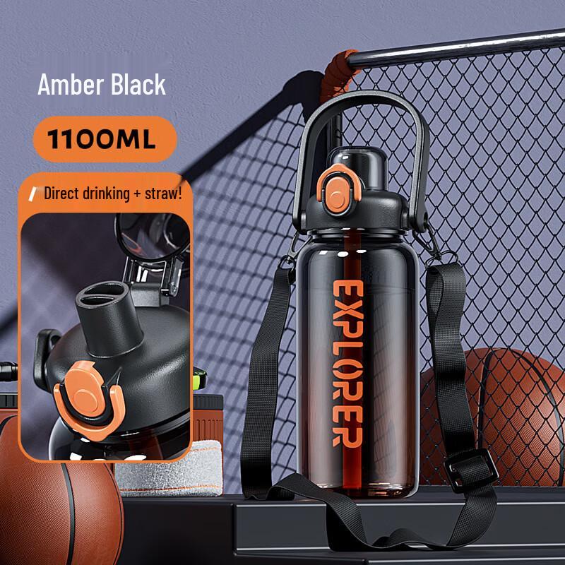 Nu Feng Tritan Sports Water Bottle with Straw