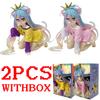 In Stock Cute NO GAME NO LIFE Shiro Animation Figures 10CM Ornaments Collection Models Toys Gifts Christmas Gift