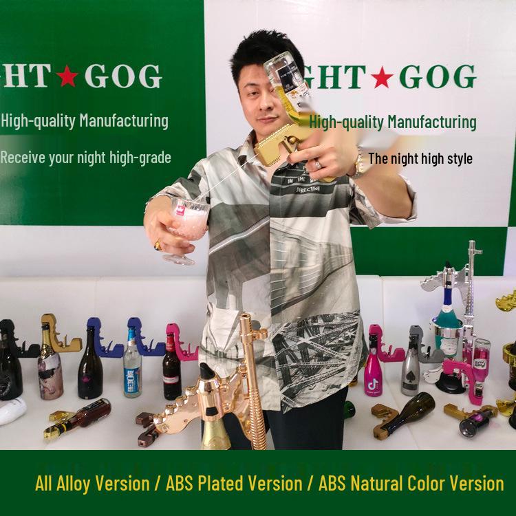 Champagne, Beer & Wine Bottle Sprayer Gun - Party Atmosphere Prop