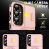 Slide Lens Protect Armor Case For Samsung S26 S25 S24 S23 S22 FE Ultra Plus A57 A17 A56 A36 A16 A06 A55 A35 Magneti Holder Cover