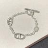 Quaste oder Schnalle Vielseitiges Hohl Einfaches Armband für Damen