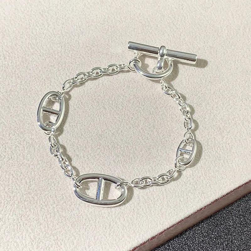 Quaste oder Schnalle Vielseitiges Hohl Einfaches Armband für Damen