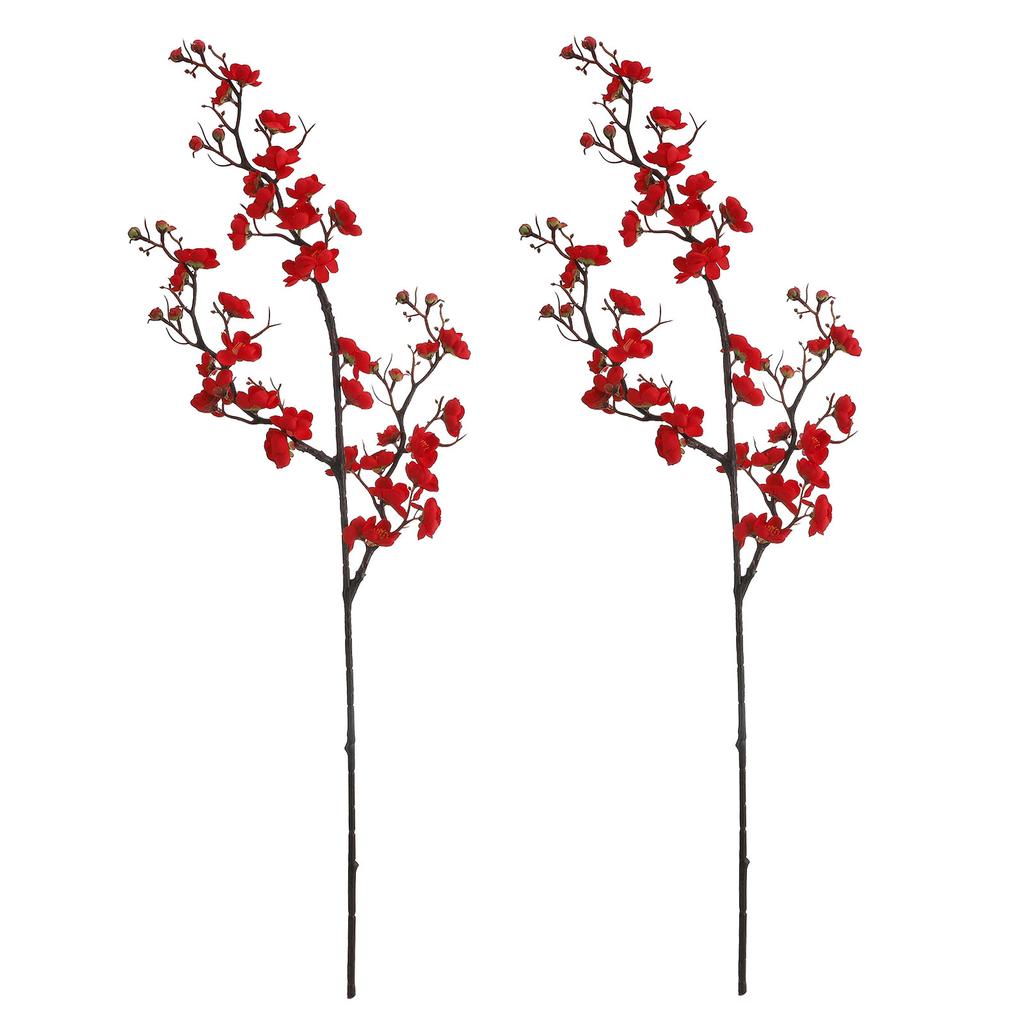 Simulation Branch Chinese Rustic Fake Branch Artificial Flowers for Living Room Decoration