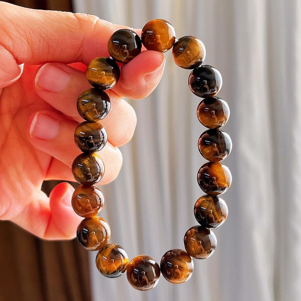 Maillard Wind Autumn And Winter Boutique Natural Tiger'S Eye Stone Bracelet Bracelet