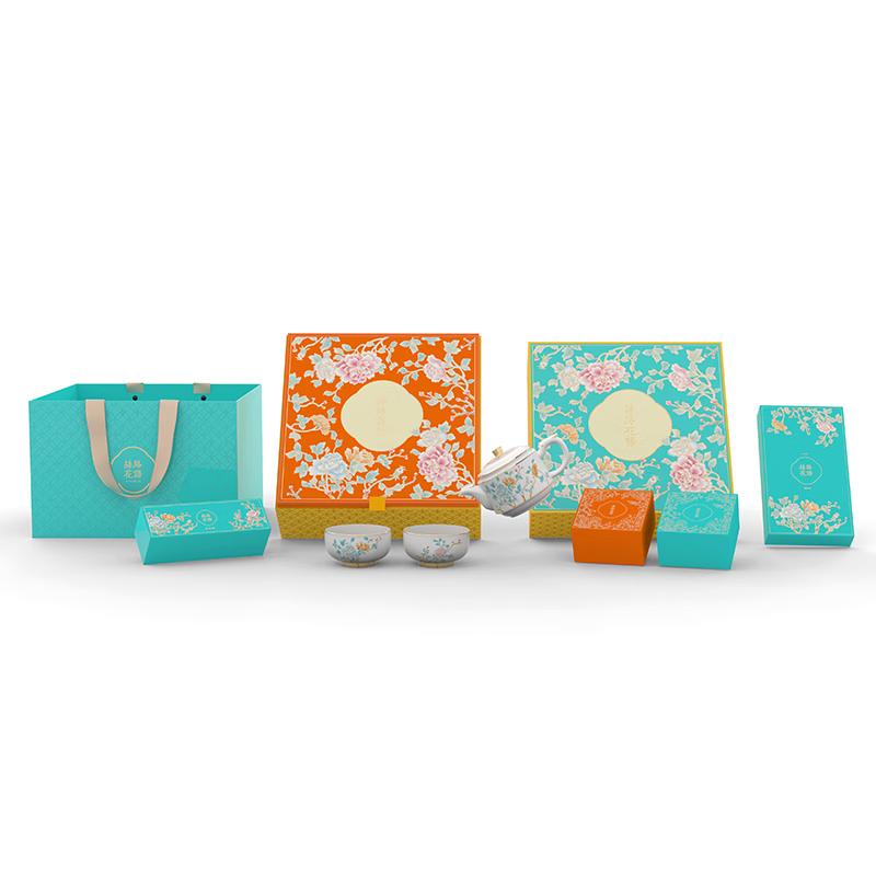 Silk Road Flower Language PCL821 Chinese Tea Set