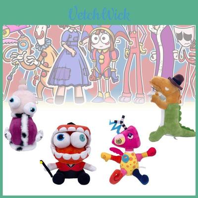 Adorable Stuffed Dinosaur Plush Toy Cute Circus Clown Candy Princess Soft Gift
