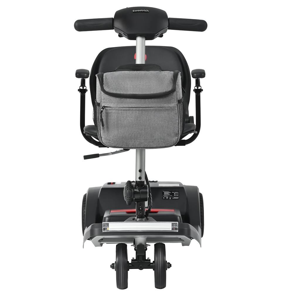 Elektrická mobilní koloběžka Sweetrich Air Classic pro seniory, motor 250W, baterie 12AH, maximální rychlost 6 km/h, dojezd 15 km.