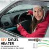 9 Pcs Glow Plug Repair Kit 12V Parking Diesel Heater Glow Ignition Plug Kit with Filter and Gaskets Car Ceramic Heater Repair Parts Fit