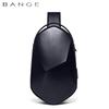 BANGE Men's Hard Shell Polyhedron Trend Chest and Shoulder Messenger Bag 2020