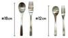 Yokoyama Dinner Cutlery Set Stainless Steel Copper 2 Spoons 4P ECT-500