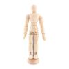 Mannequin Model, Articulated Wooden, Learning Shadows and Lights, Suitable for Photographic Props, Desk Toy, 4.5 Inch