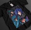 Saint Seiya Shirt Shiryu Tshirt Hyoga T-Shirt Shun Top Ikku Anime Graphic Tee
