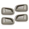 Door Handles Beige Interior ide Right & Left Side For 1993-97 Toyota Corolla