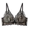 Red Lace Front Closure Bra with Adjustable Straps