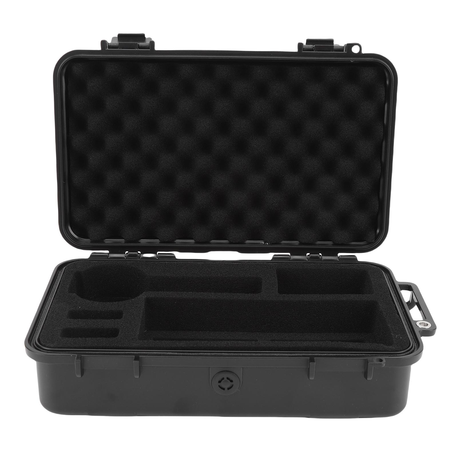 Action Camera Carrying Case Carrying Case Fit for INSTA360 X5 Camera Water Proof Shock Proof PP Portable Protective Case чёрный