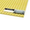 50Pcs High-Tech MOC Parts Building Blocks Plate 92593 Modified 1x4 with 2 Studs without Groove DIY Bricks Compatible with Toys