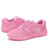 Chaussures de sport grande taille été nouvelles chaussures à mesh creux chaussures de voyage chaussures de course en mesh