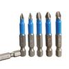 Impact Magnetic Crossed Bit PH2 Bit Steel Crossed Head Drill Bit Screwdriver Bit 1/4 Hex Shank Nonslip