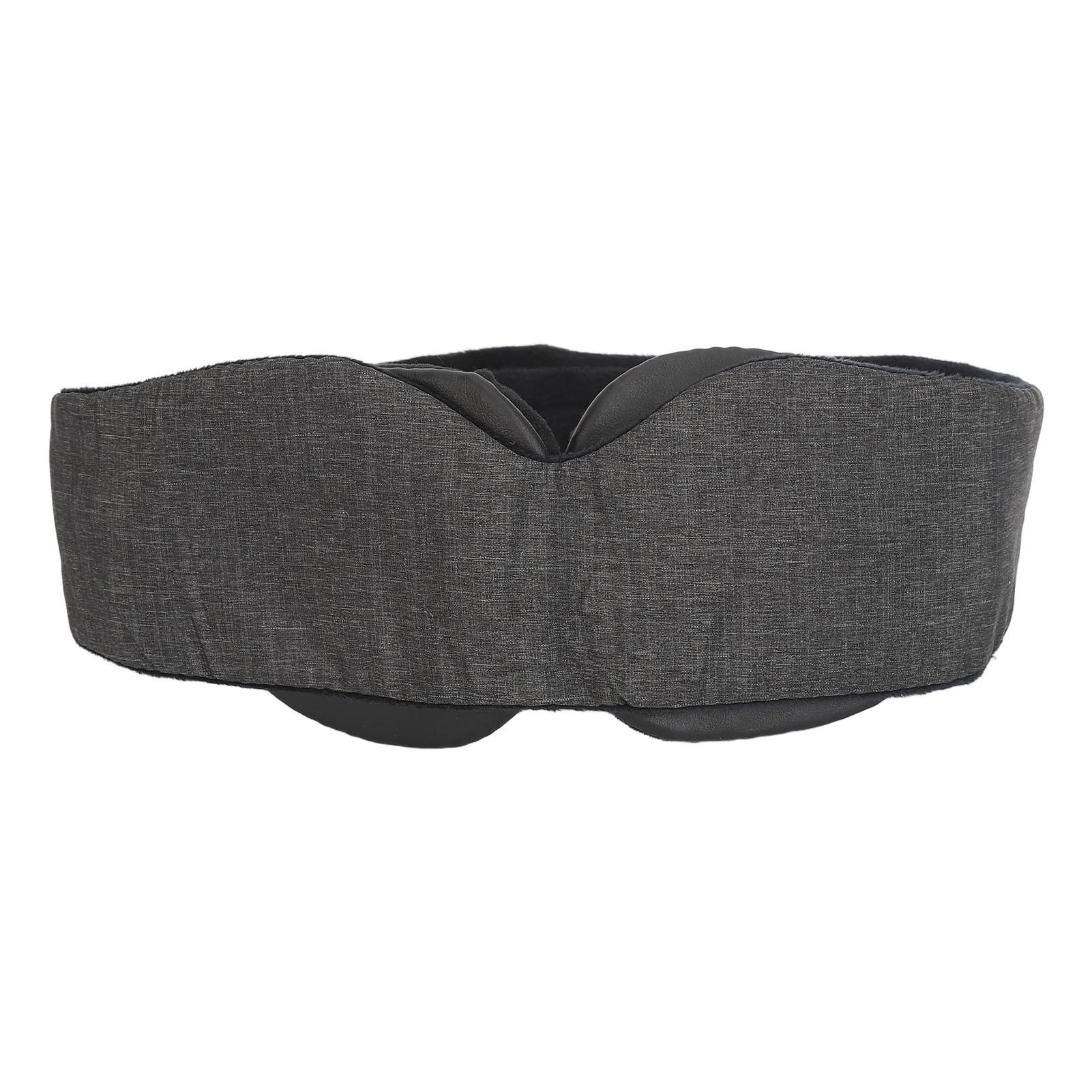 

3D контурная повязка для сна на глаза, блокирующая свет, дышащая, с эффектом памяти, хлопковая повязка на глаза с регулируемым ремешком