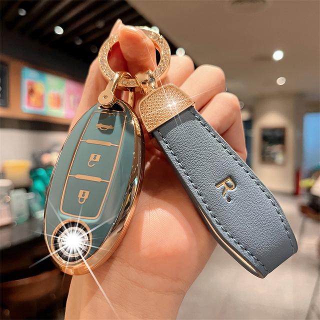 Soft TPU Car Remote Key Case Cover Fob For Nissan T32 T31 Juke J10 J11 Kicks Qashqai X-Trail Tiida Pathfinder Note For Infiniti