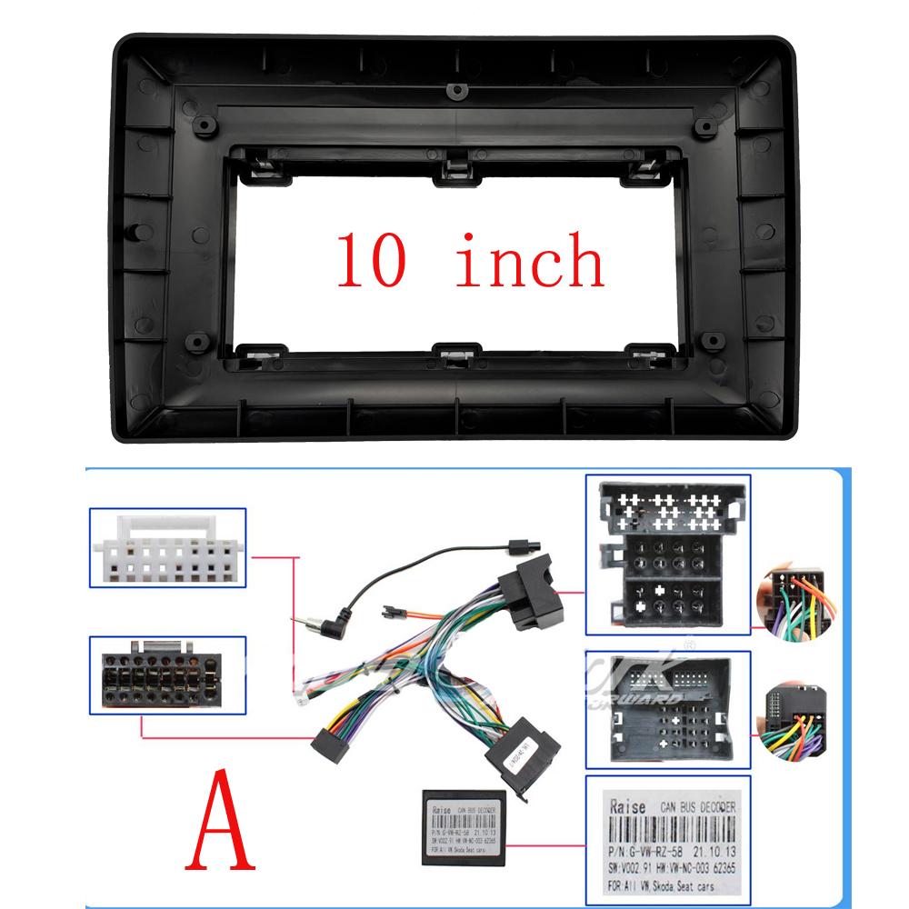 For VW Old Universal Framework 2004 Caddy 2008 Passat CC 2008Tiguan 2010 Jetta V1 2010 Amarok 2005-2008 GolfV Cable Frame Canbus
