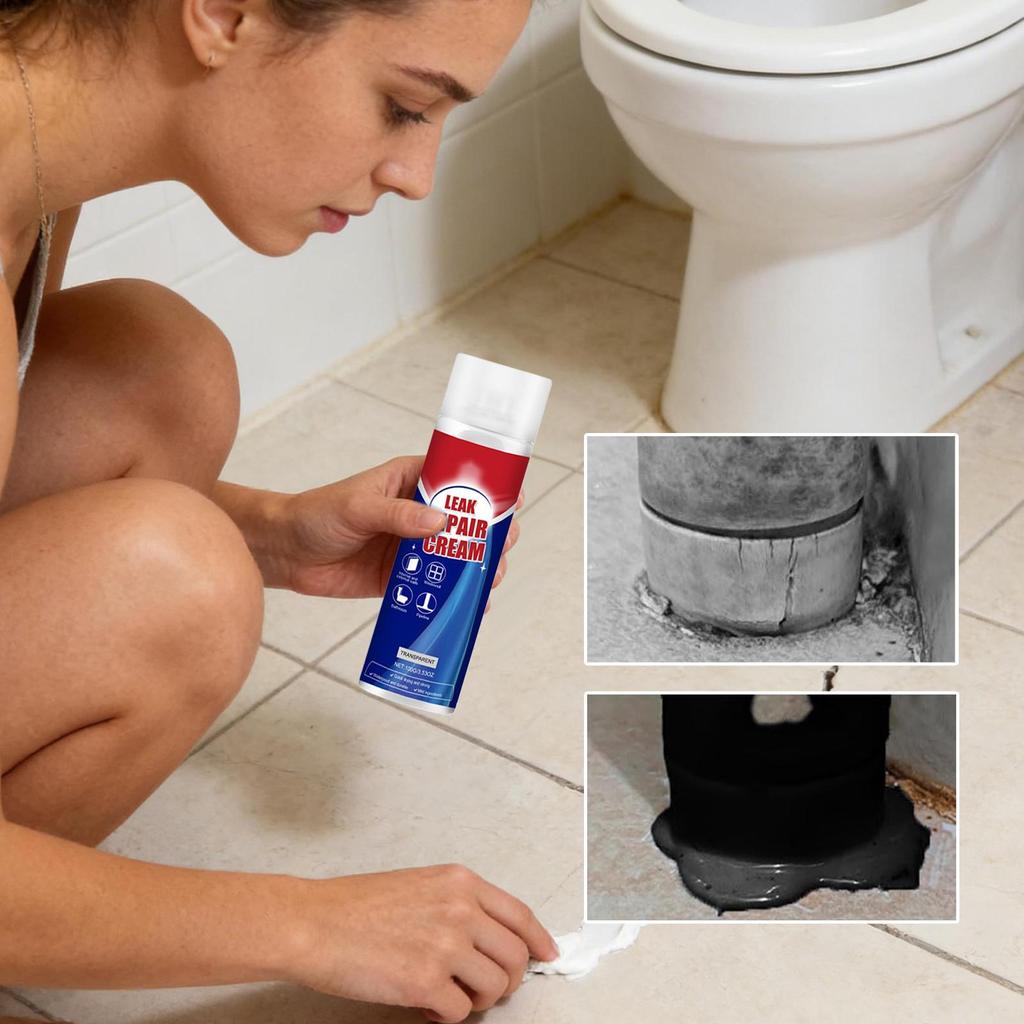Leak Repair Waterproof Sealant for Bathroom Pipes Walls High Temp Resistant Flexible Crack Filler Quick Fix Anti Leakage