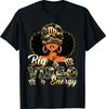 Energy Camouflage Black Woman Cap Zodiac Girl T-Shirt