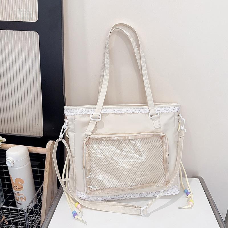 Japanese Two-Dimension Bag Kawaii Kawaii Shoulder Bag Transparent Shoulder Bag Organized Itabag For Anime Events Conventions