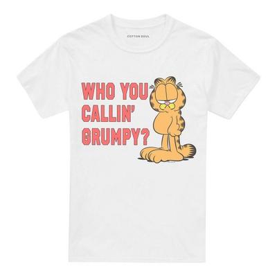 Garfield Unisex Erwachsenen Wer nennst du mürrisch T-Shirt