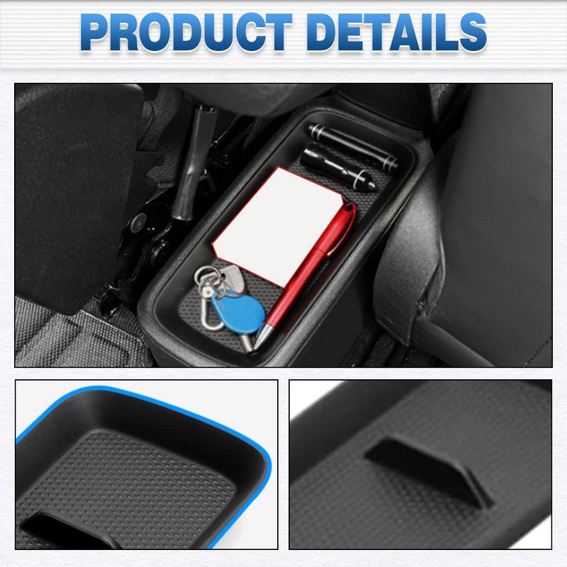 2pcs Rear Center Console Upper and Lower Storage Box Car Central Lower Layer Box Organizer For BYD Seagull  2024 2025