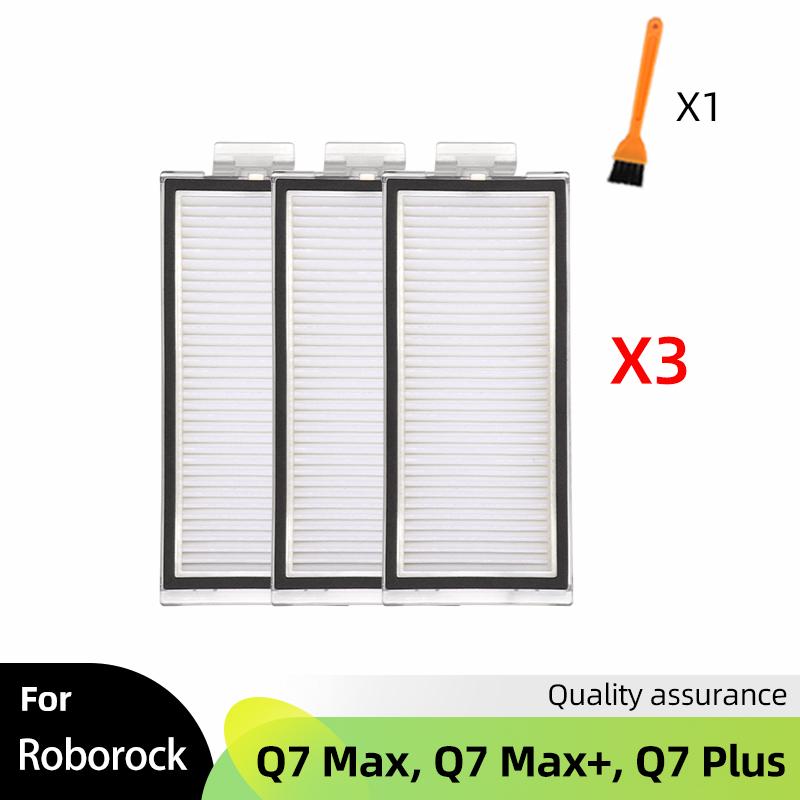 Passend für Xiaomi Roborock Q7 Max / Q7 Max+ / T8 Roboter Staubsauger Ersatzteile Haupt- Seitenbürste Hepa Filter Mopp Tuch Zubehör
